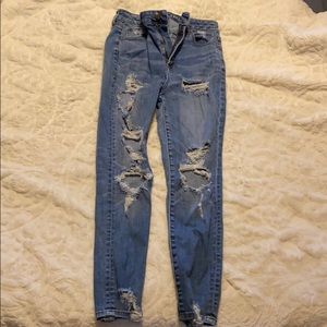 American Eagle Super High Rise Jegging